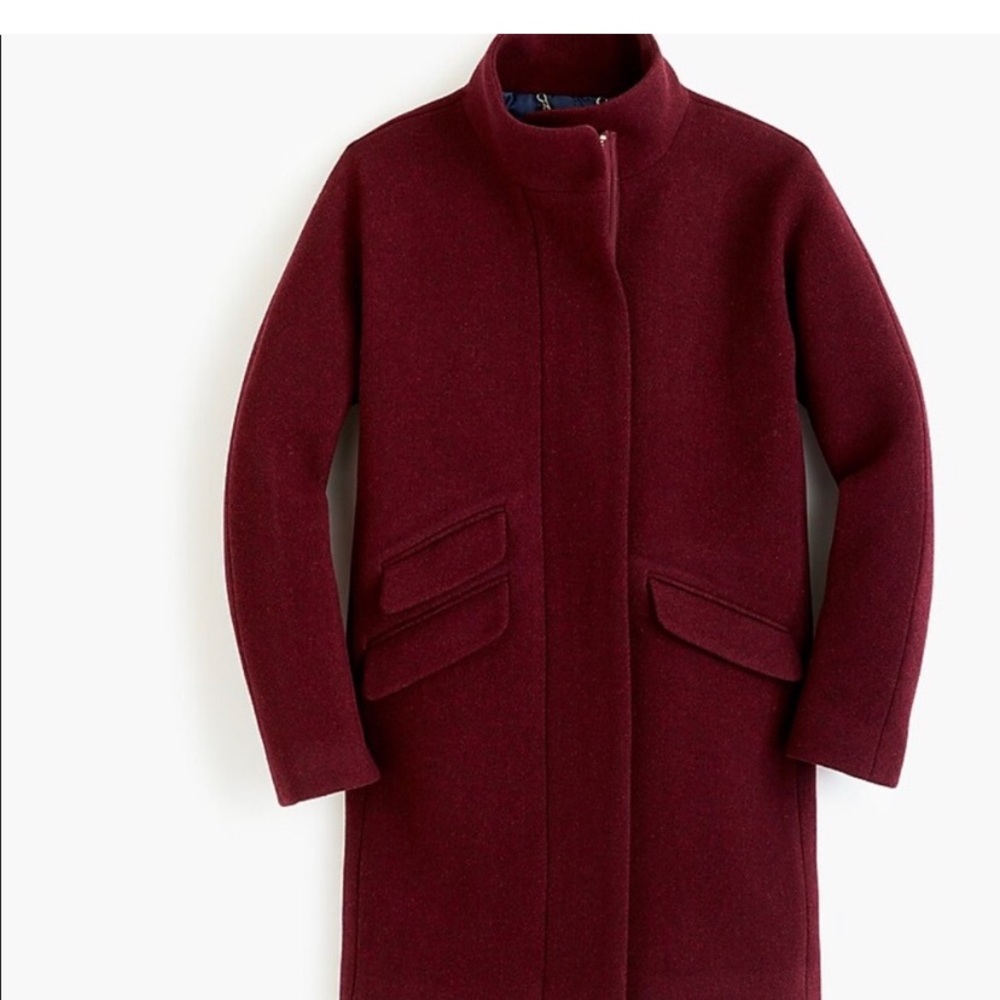 J Crew Italian Wool Stadium Cocoon Coat